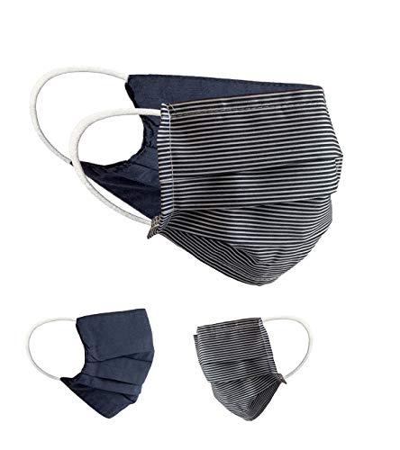 BaF Community Masken 2 per Pack Set Unisex Behelfsmaske Wendbar Mundschutz Maske Mund und Nasenschutz Wendemaske mit Motiv Baumwolle BCI Waschbar BaF Community Masken 2 per Pack Set Unisex Behelfsmaske Wendbar Mundschutz Maske Mund und Nasenschutz Wendemaske mit Motiv Baumwolle BCI Waschbar von BAF