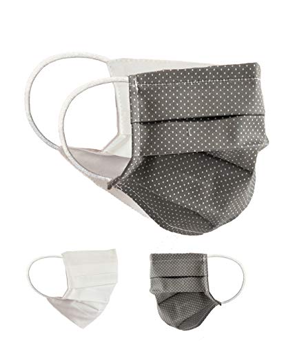 BaF Community Masken Teenager Jugendliche 2 per Pack Set Unisex Behelfsmaske Wendbar Mundschutz Maske Mund und Nasenschutz Wendemaske Motiv Baumwolle BCI Waschbar 14cm breit von BAF