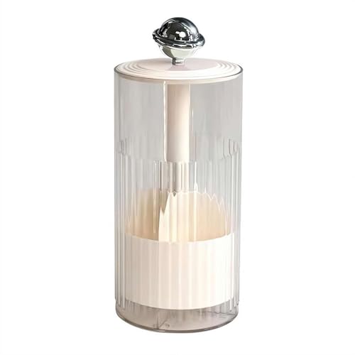 Make-up-Pinselhalter mit Deckel, Make-up-Pinsel-Organizer, Reiseetui, automatisches Popup, klar, staubdicht, Make-up-Organizer für Schminktisch, Badezimmer, Arbeitsplatte, tragbarer und kompakter von BaYuYPOO