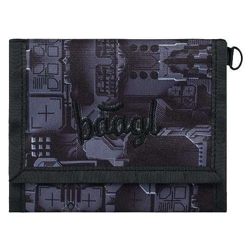 Geldbeutel Jungen Mädchen Geldbörse Kinder Kleines Portemonnaie Teenager Geldtasche Kinderportmonee (Technic) von Baagl