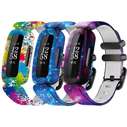 Baaletc armbänder kompatibel mit Fitbit Ace 3 für Kinder, weiches silikon Fitbit ace 3 Kids Armband,Fitbit ace 3 Kids Armband sportuhrenarmband Jungen mädchen von Baaletc