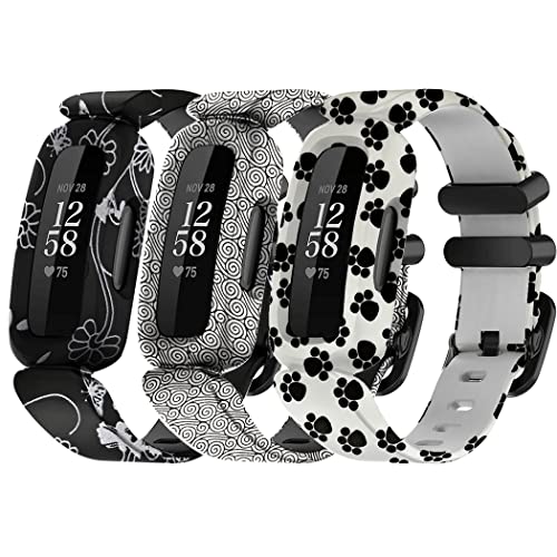 Baaletc armbänder kompatibel mit Fitbit Ace 3 für Kinder, weiches silikon Fitbit ace 3 Kids Armband,Fitbit ace 3 Kids Armband sportuhrenarmband Jungen mädchen von Baaletc