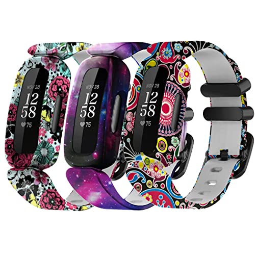 Baaletc armbänder kompatibel mit Fitbit Ace 3 für Kinder, weiches silikon Fitbit ace 3 Kids Armband,Fitbit ace 3 Kids Armband sportuhrenarmband Jungen mädchen von Baaletc