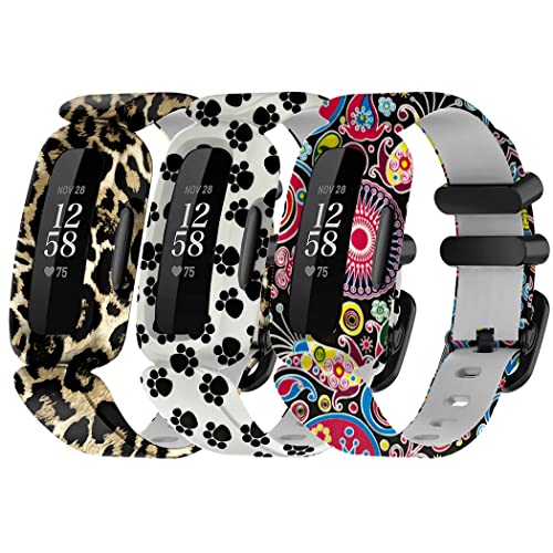 Baaletc armbänder kompatibel mit Fitbit Ace 3 für Kinder, weiches silikon Fitbit ace 3 Kids Armband,Fitbit ace 3 Kids Armband sportuhrenarmband Jungen mädchen von Baaletc