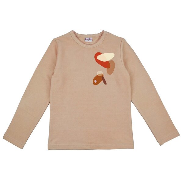 Langarm Shirt boulders in rosé von Baba Kidswear von Baba Kidswear