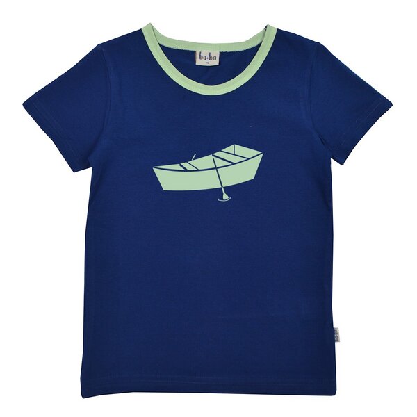 T-Shirt mit Bootprint von baba Kidswear von Baba Kidswear