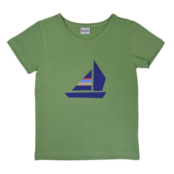 T-Shirt mit Bootprint von baba Kidswear von Baba Kidswear