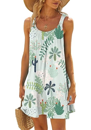 Babarella Kleider Strandkleid Sommerkleid Strandmode Damen Kleid mit Druck von Babarella