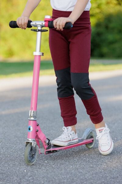 Babbily Verstellbare Thermo Leggings aus Bio-Baumwolle mit robustem Knie von Babbily