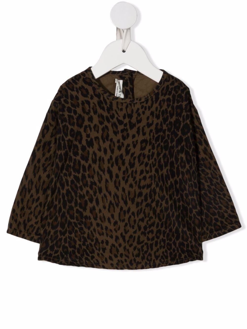 Babe And Tess Bluse mit Animal-Print - Braun von Babe And Tess