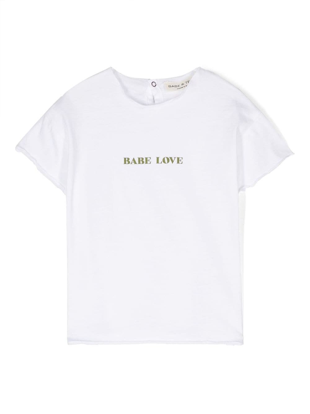 Babe And Tess T-Shirt mit Logo-Print - Weiß von Babe And Tess