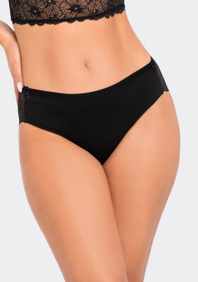 Babell Panty mit Spitzenverzierung von Babell