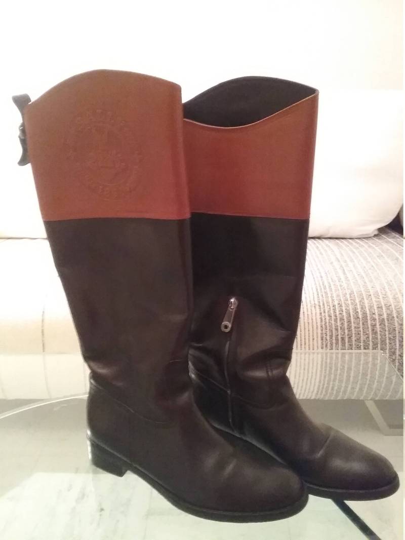 Bally Stiefel Wickeln, Made in Schweiz, Ein Großes 38 von BabiakFingasVintage