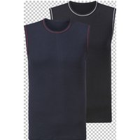 2er Pack Unterhemd GELIANO Babista dunkelblau schwarz von Babista