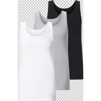 3er Pack Unterhemd VESTELLO Babista weiß schwarz grau von Babista