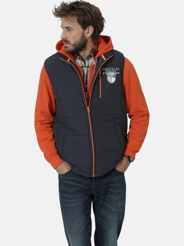 Babista Steppweste FIOREVERTA mit Patch & Stickerei von Babista