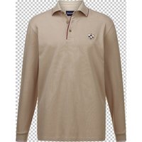 Langarm-Poloshirt MILANVETZO Babista beige von Babista