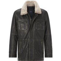 Lederjacke MANSITOTZI dunkelbraun von BABISTA