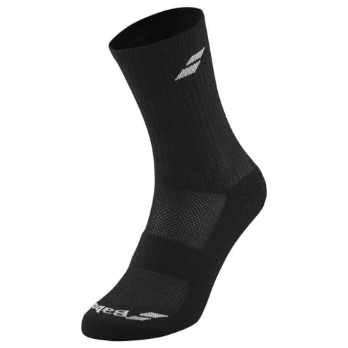 Babolat 3 Paar Tennissocken 47/50 schwarz von Babolat