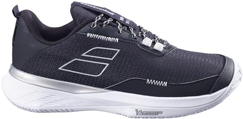 Babolat Damen, Tennisschuhe SFX EVO AC W, Größe 42, Schwarz/Silber, Optimaler Komfort, Halt und Beweglichkeit für Freizeit-bis Leistungsspieler, Geeignet für alle Beläge, EU Babolat Damen, Tennisschuhe SFX EVO AC W, Größe 42, Schwarz/Silber, Optimaler Komfort, Halt und Beweglichkeit für Freizeit-bis Leistungsspieler, Geeignet für alle Beläge, EU von Babolat