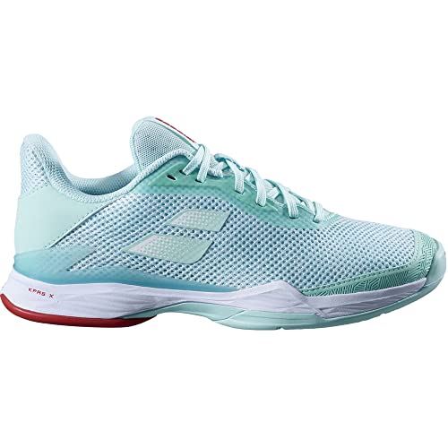 Babolat Damen Jet Tere Clay Tennisschuhe Sandplatzschuh Mint - Weiß 43 von Babolat