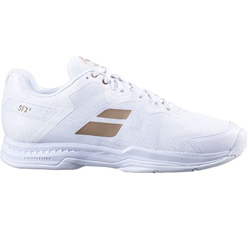 Babolat Damen Sfx3 Ac Tennisschuhe Allcourtschuh Weiß - Gold 39 von Babolat