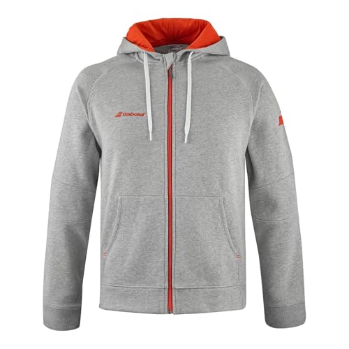 Babolat Exercise Hood Jacket Herren Trainingsjacke grau XXL von Babolat