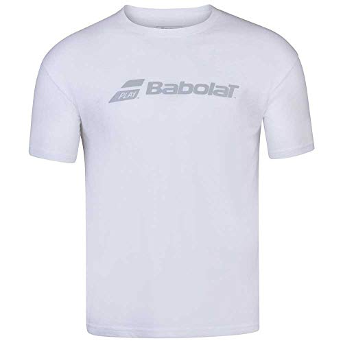 Babolat Herren Exercise, Blanc, M Homme, weiß, M T-Shirt, M von Babolat
