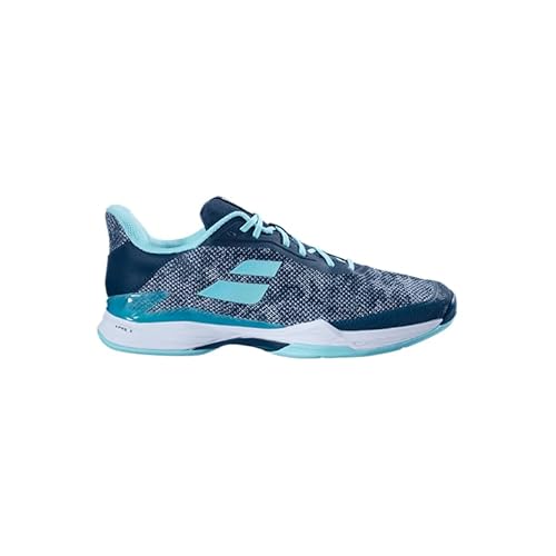 Babolat Herren Jet Tere Clay Tennisschuhe Sandplatzschuh Dunkelblau - Hellblau 48 von Babolat