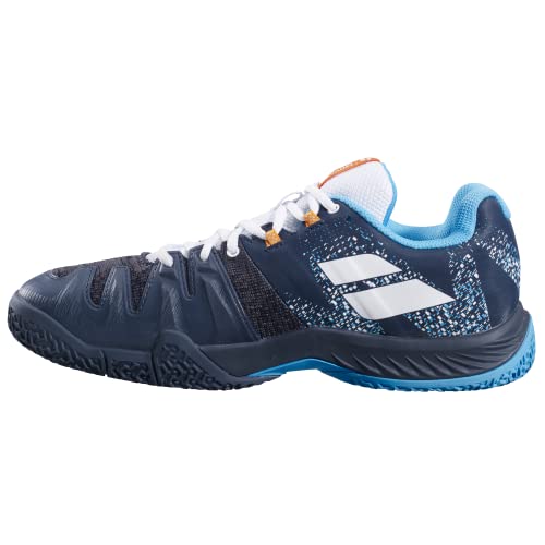 Babolat Herren MOVEA Men Padel Shoes, Grey/Scuba Blue, 40 EU Weit von Babolat