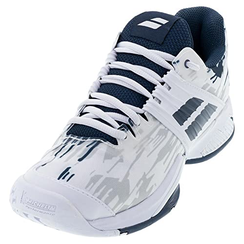 Babolat Herren Propulse Fury Ac Tennisschuhe Allcourtschuh Weiß - Blau 44 von Babolat