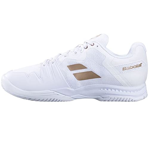 Babolat Herren SFX 3 Court Schuhe Tennisschuhe Sneaker Weiß/Gold 45 von Babolat
