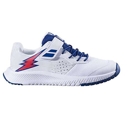 Babolat Kinder Pulsion Ac Tennisschuhe Allcourtschuh Weiß - Blau 27 von Babolat