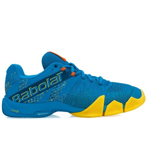 Babolat Herren Movea Padelschuhe Frenchblue/Vibrant Yellow Sneaker von Babolat