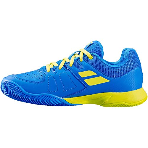 Babolat PULSA JUNIOR Tennisschuhe, Blue Aster/Sulphur Spring, 36.5 EU von Babolat