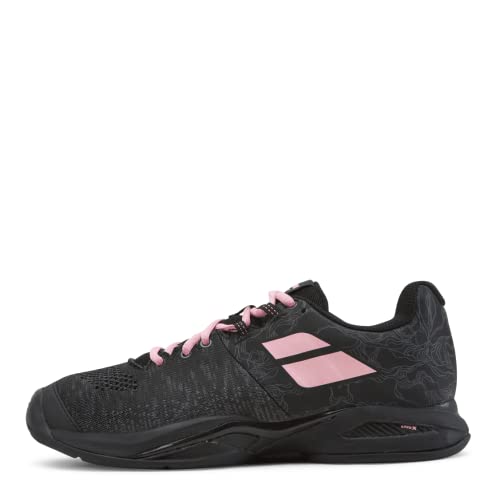 Babolat Propulse Blast Clay Tennisschuhe Damen Black/Geranium pink (Numeric_38) von Babolat