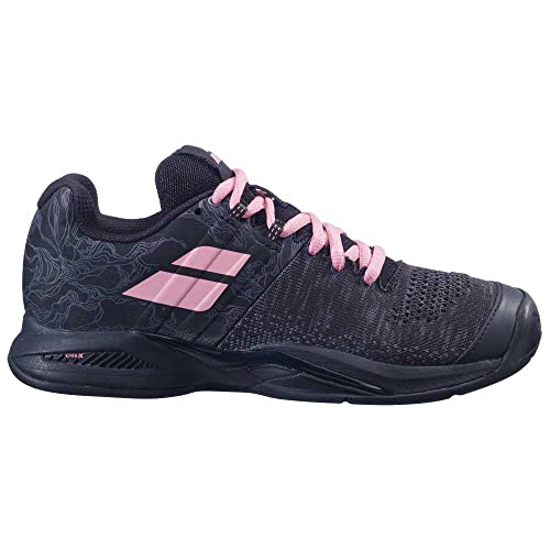 Babolat Propulse Blast Clay Tennisschuhe Damen Black/Geranium pink (Numeric_38) von Babolat