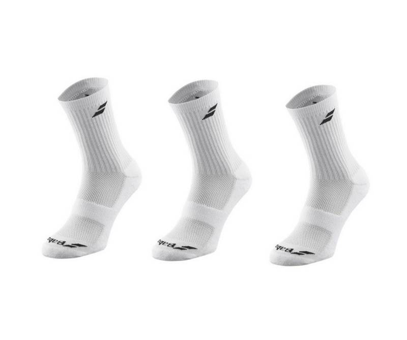 Babolat Sportsocken Crew Classic weiss Kinder - 3 Paar von Babolat