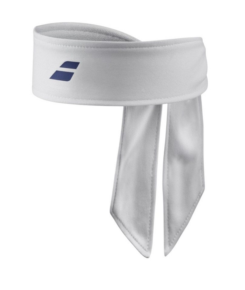 Babolat Stirnband Tie Headband weiss - 1 Stück von Babolat