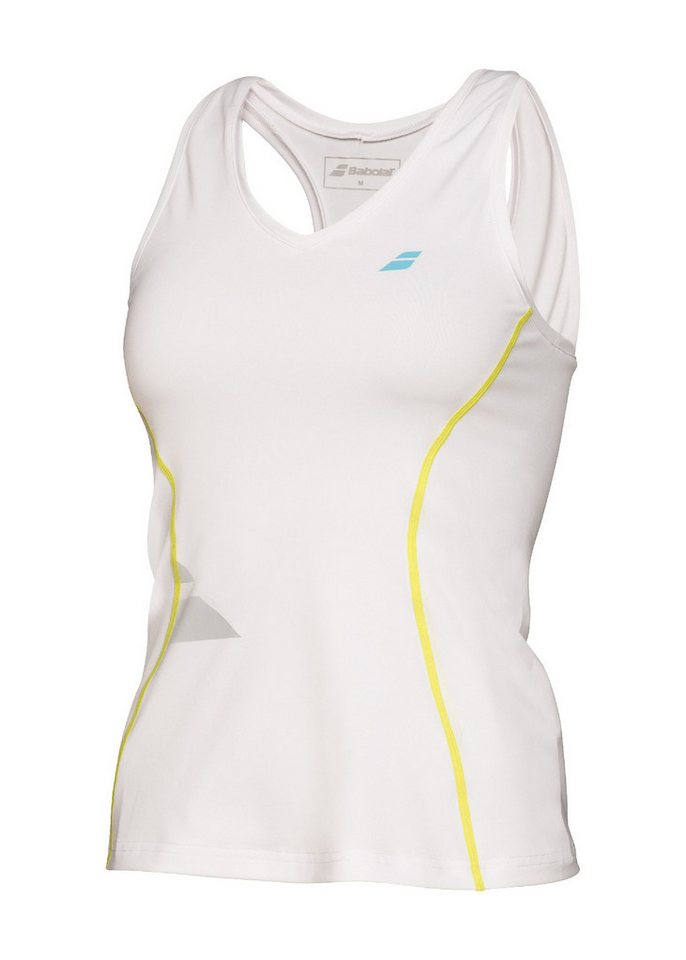 Babolat Tanktop Tennis-Tank Match Core Crop #16 weiss Damen von Babolat