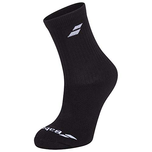 Babolat Tennis Socks 3 Pack Black von Babolat