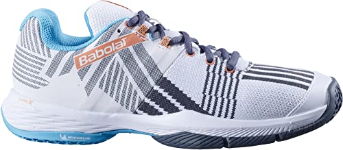 Babolat Unisex Sensa Padelschuhe für Erwachsene, Weiß Tennisschuhe, grau, 41 EU von Babolat