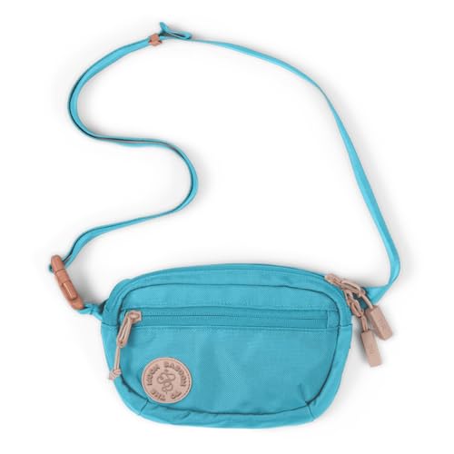 Baboon to the Moon Bauchtasche - Trendige, kompakte, wasserabweisende Hüfttasche in mehreren Farben und Größen für Damen und Herren, Bluebell, Mini (1.5L), Fannypack von Baboon to the Moon