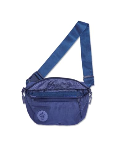 Baboon to the Moon Bauchtasche - Trendige, kompakte, wasserabweisende Hüfttasche in mehreren Farben und Größen für Damen und Herren, Marineblau, Full Size (3L), Fannypack von Baboon to the Moon