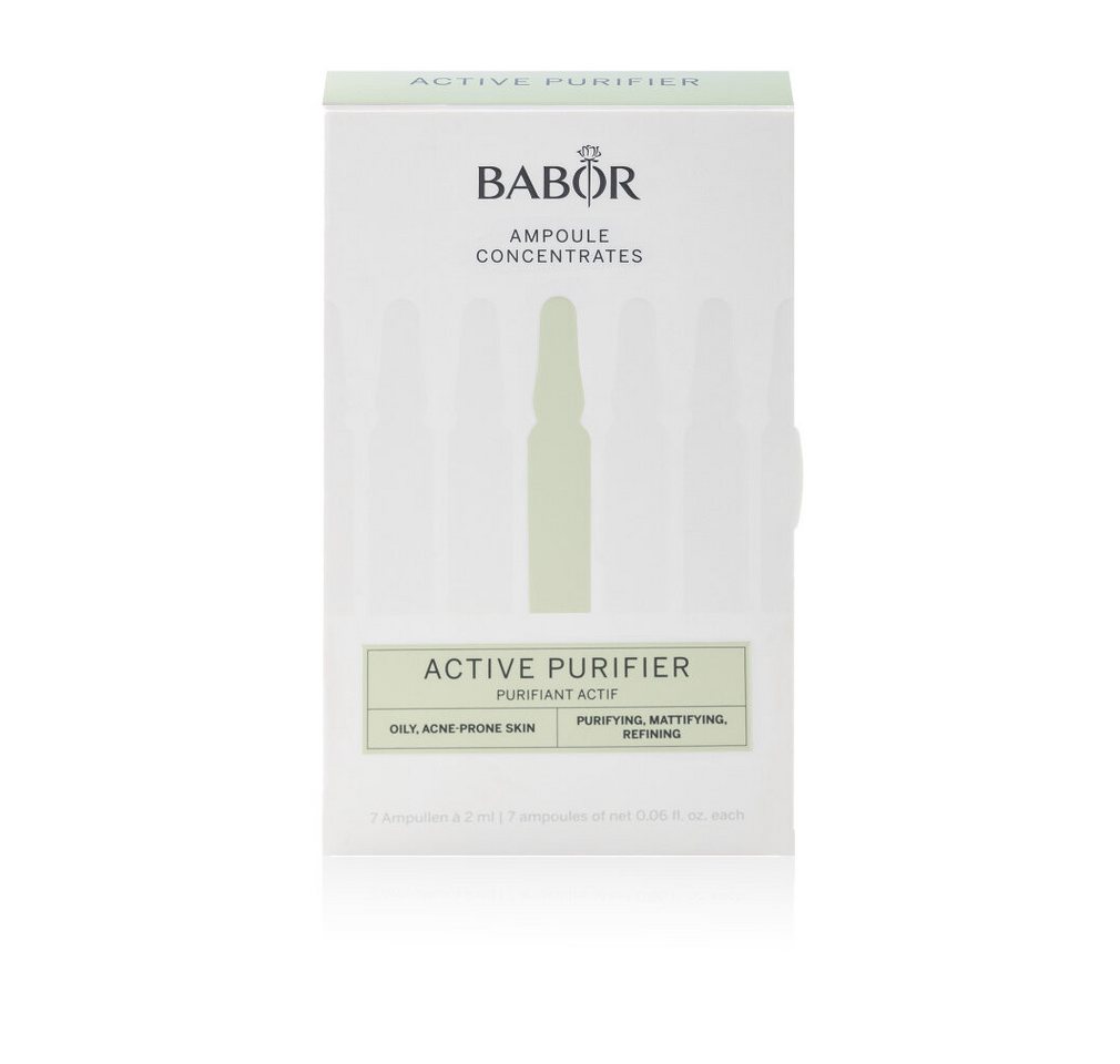 Babor Gesichtspflege Ampullen für Akne Haut Active Purifier (Ampullen Konzentrat s) 7 x 2ml von Babor