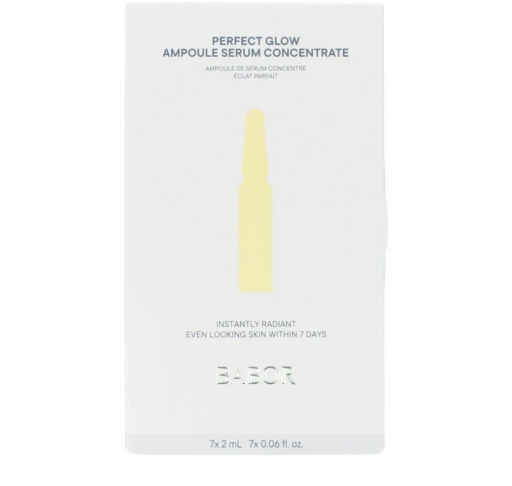 Babor Körperpflegemittel Perfect Glow Gesichtsampullen 7x2ml von Babor