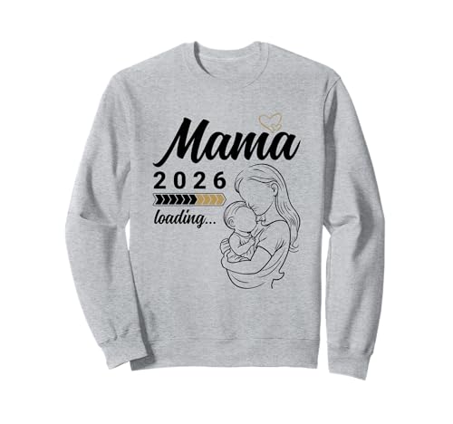 Baby Ankündigung Familie Überraschung Mama Loading 2026 Sweatshirt von Baby Ankündigung Familie & Mama Loading 2026