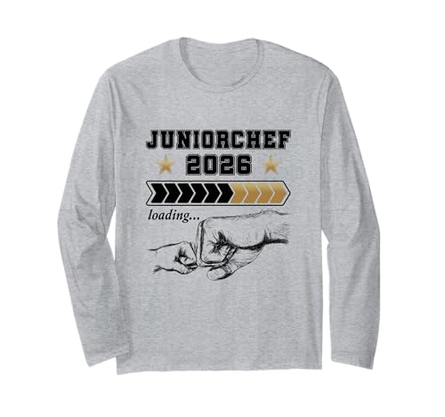 Baby Ankündigung Familie Juniorchef Loading 2026 Eltern Langarmshirt von Baby Ankündigung Familie & Wir werden Eltern