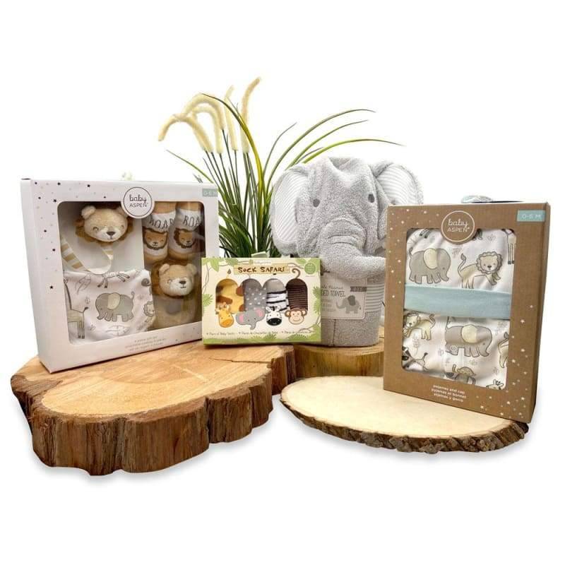 Animal Safari 11-Piece Gift Set Bundle von Baby Aspen