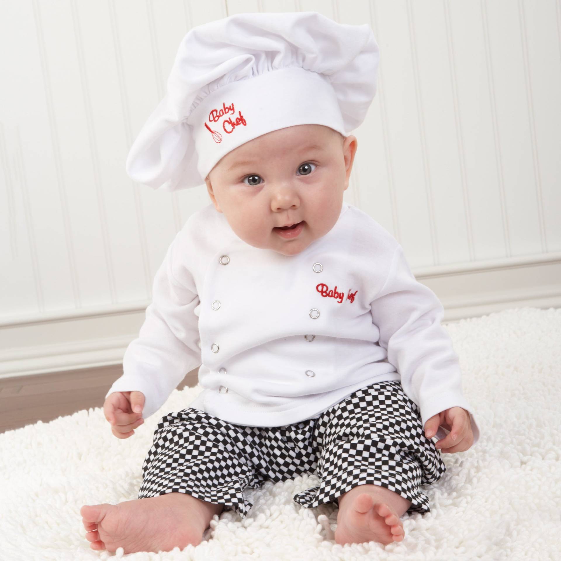 Big Dreamzzz Baby Chef 3-Piece Layette Set von Baby Aspen